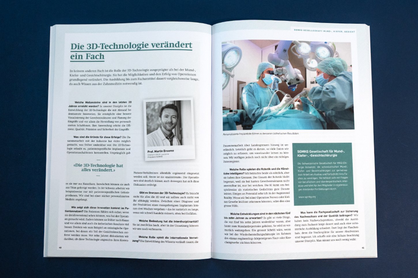 FMCH Jubiläumsbroschüre für den Ärzteverband
